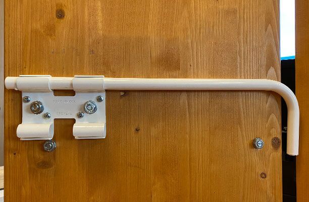 Double barre de sécurité PEINTE BLANC RAL 9016 – Image 4