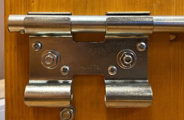 Double barre de sécurité ZINGUÉE BLANC – Image 3