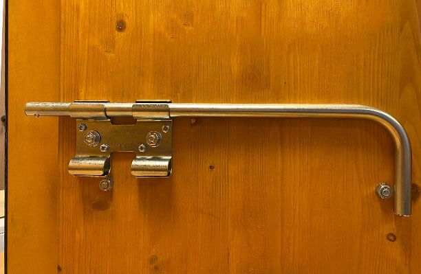 Double barre de sécurité ZINGUÉE BLANC – Image 4